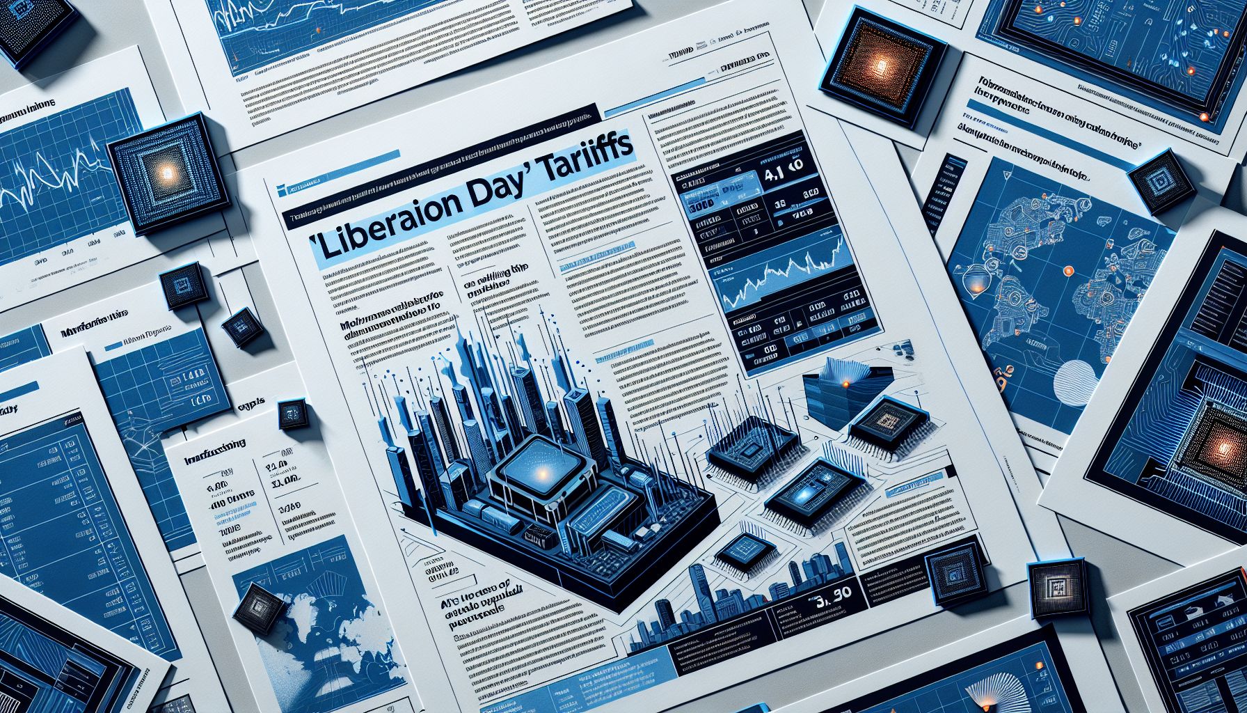 trump's 'liberation day' tariffs send shockwaves through semiconductor industry