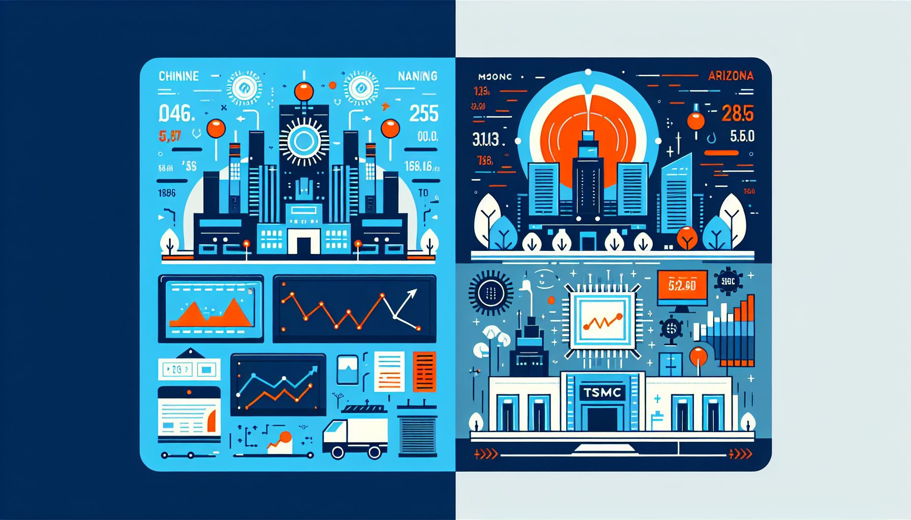 tsmc's tale of two fabs: nanjing soars, arizona struggles