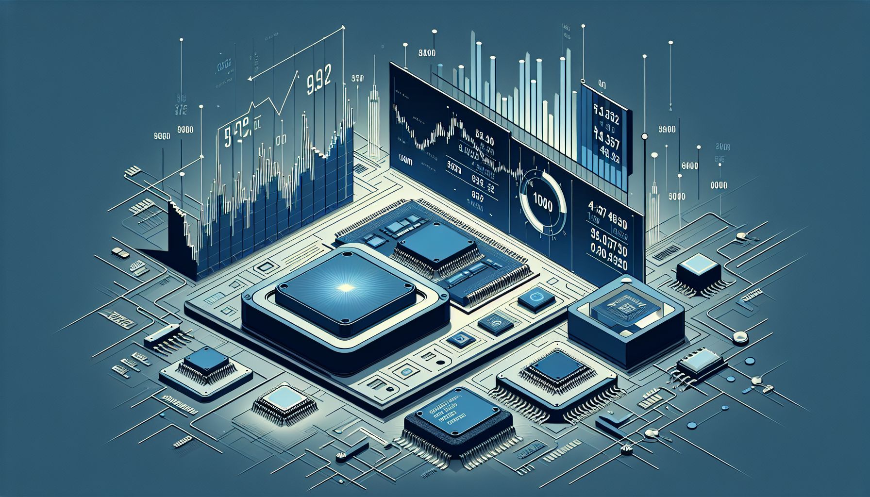 tsmc battles market volatility as stock teeters at critical 1000 mark