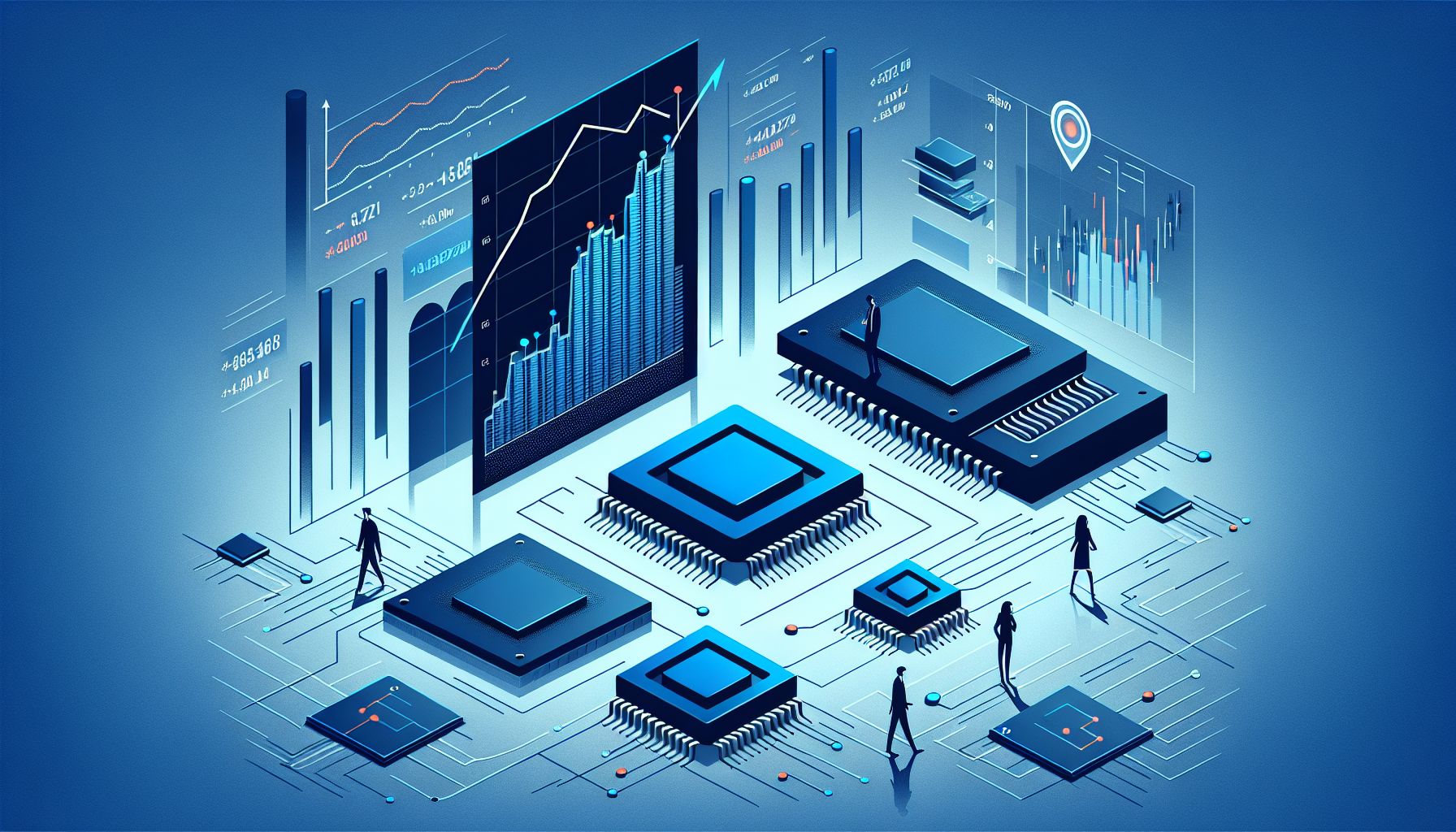 nikkei slump hits semiconductor stocks as market tensions rise