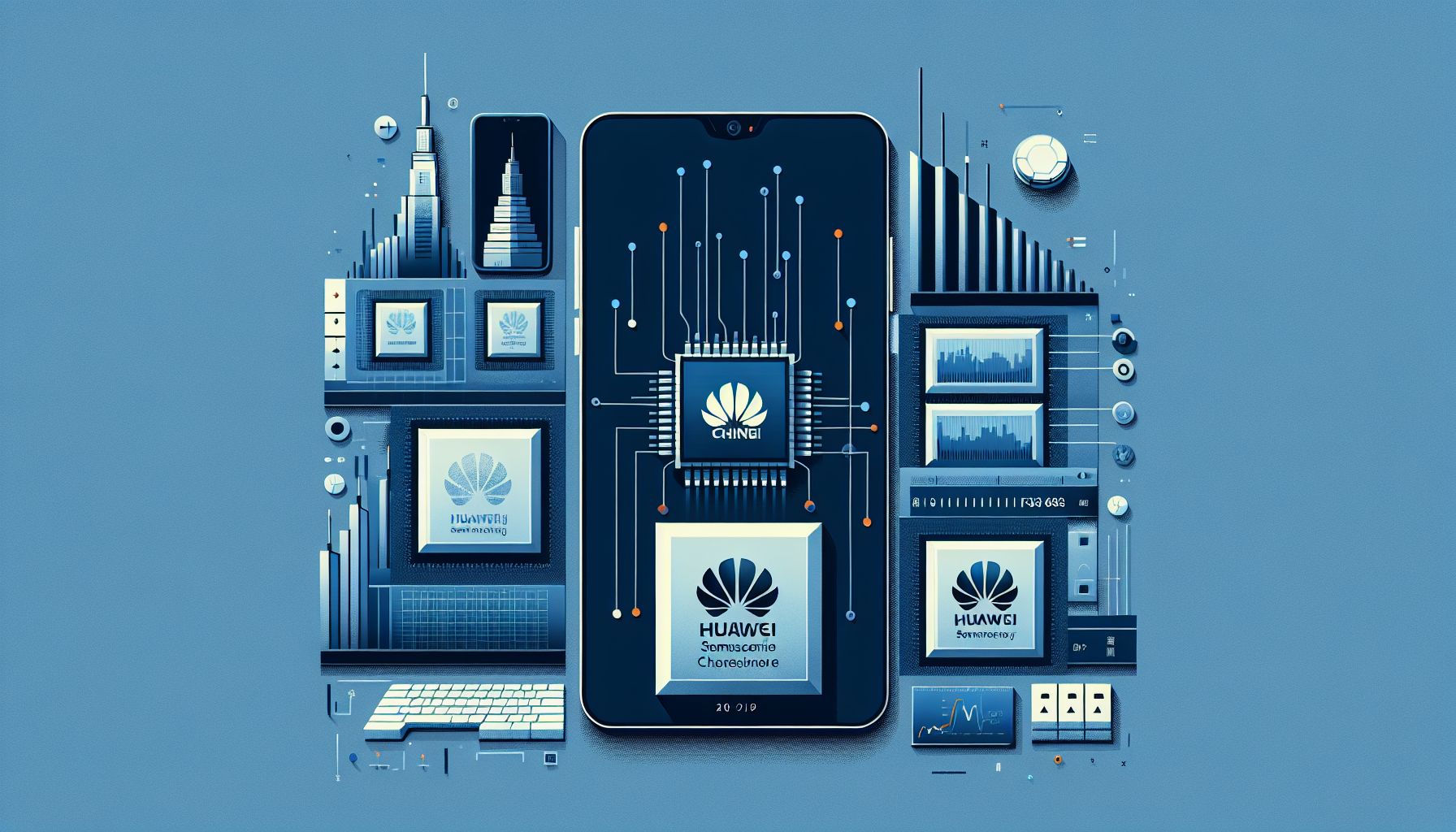 huawei's chip progress stalls under us restrictions