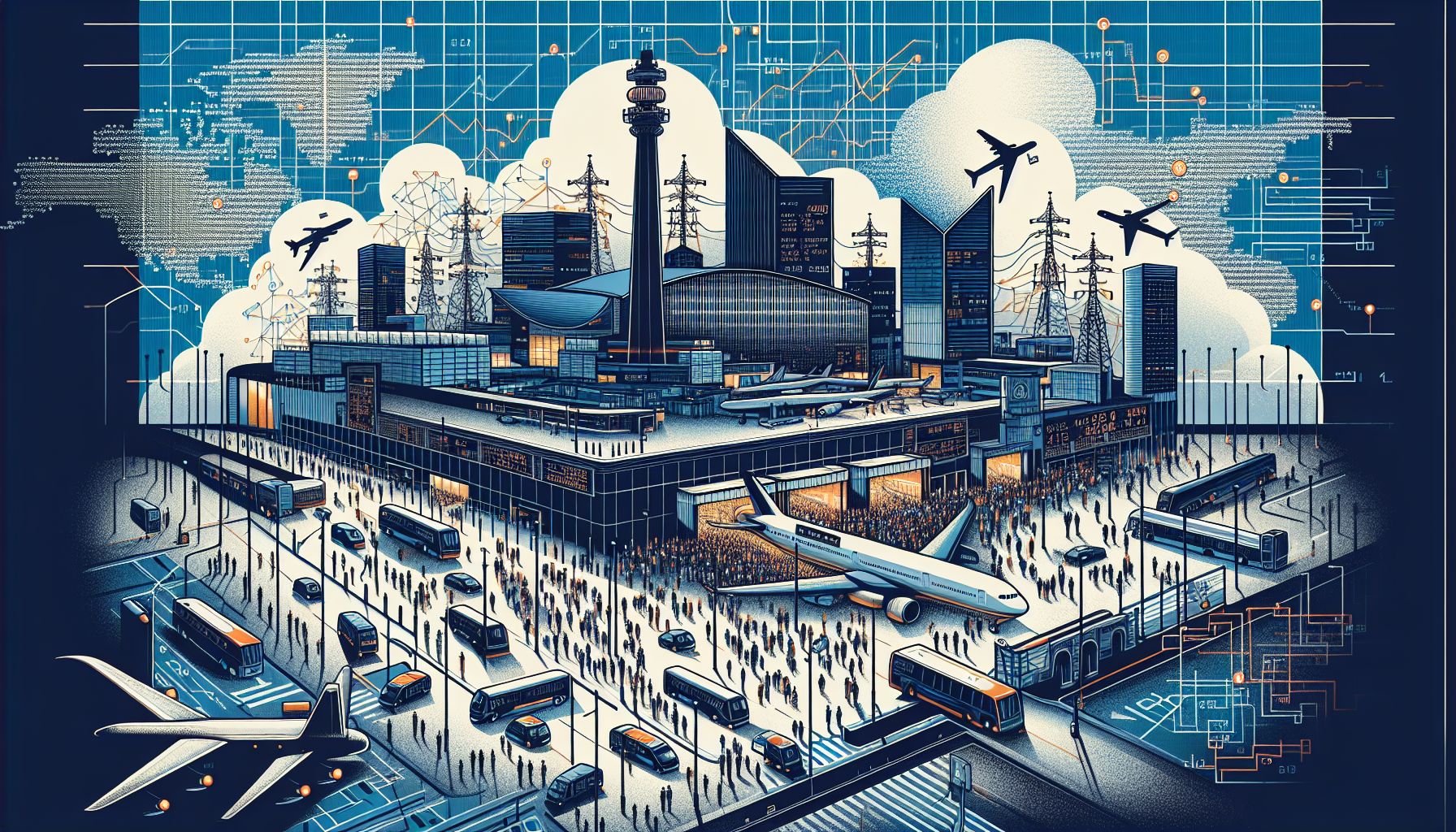 heathrow airport grinds to a halt: substation fire sparks terror probe