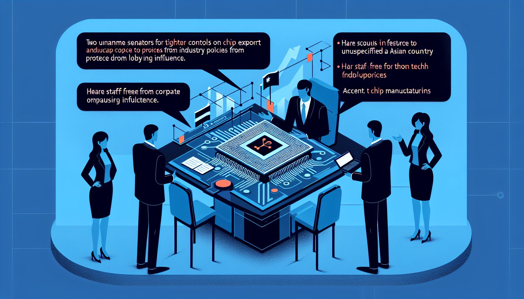 us senators push for tighter chip export controls on china