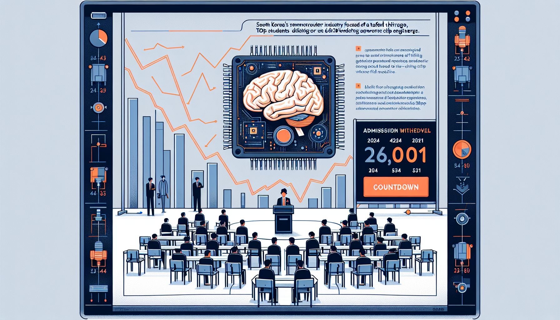 brain drain: south korea's chip sector threatened by medical career boom