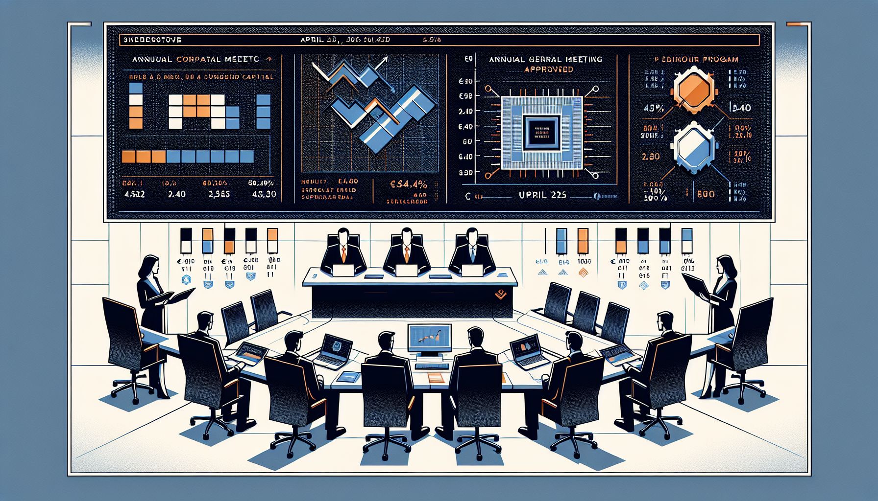 asml's agm unveils €6.40 dividend and share buyback program