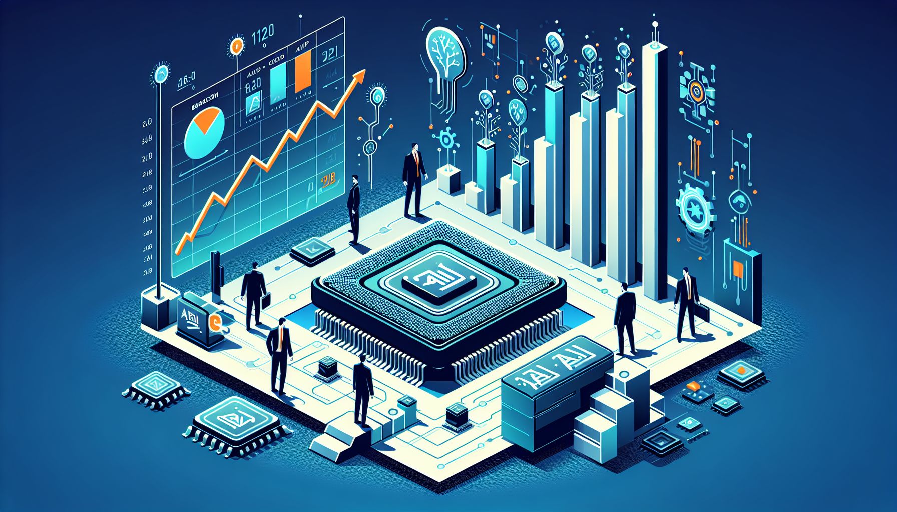 broadcom shakes up ai chip market with custom silicon surge