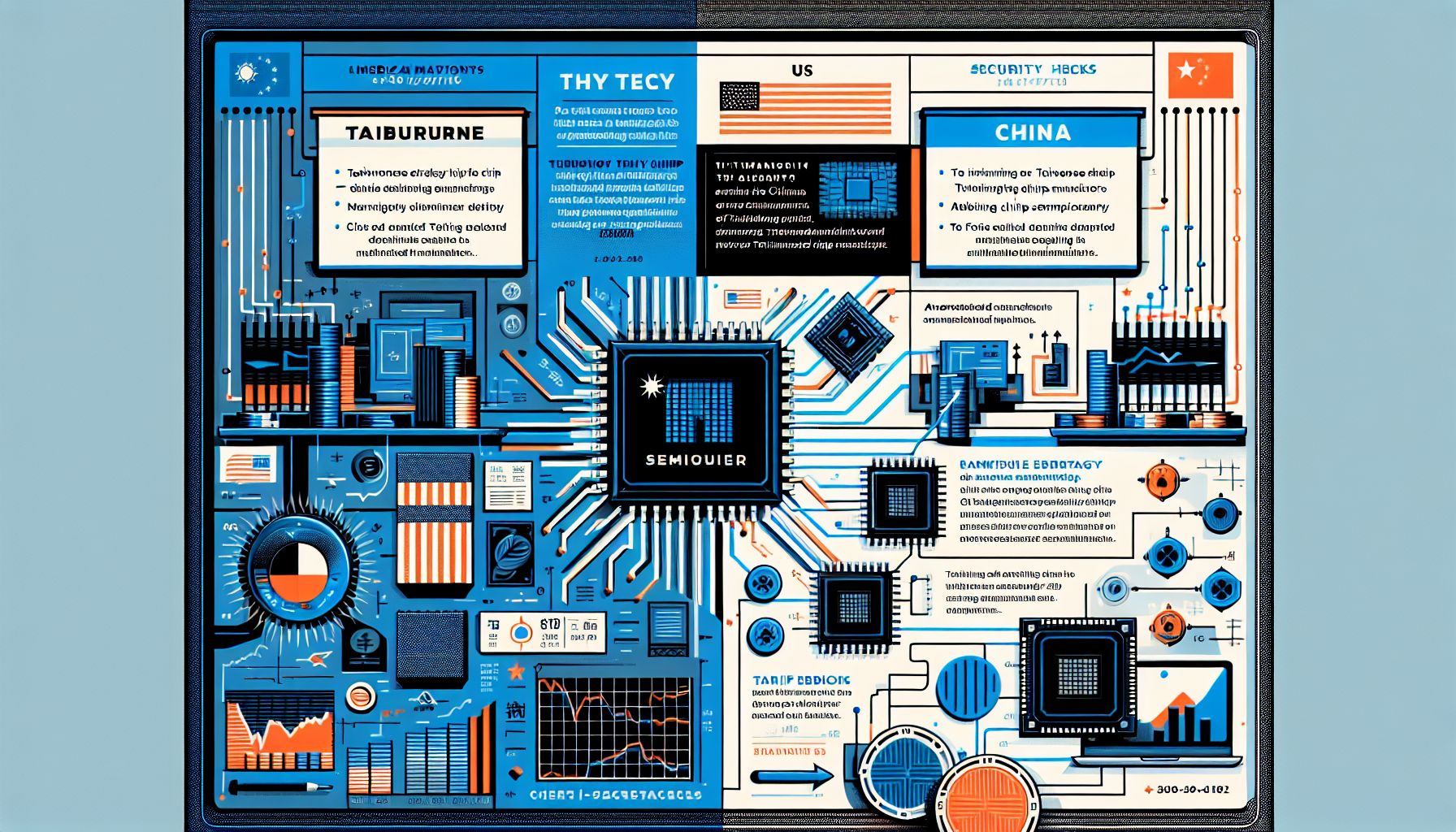 chip war: us and china's diverging paths with taiwan's manufacturers