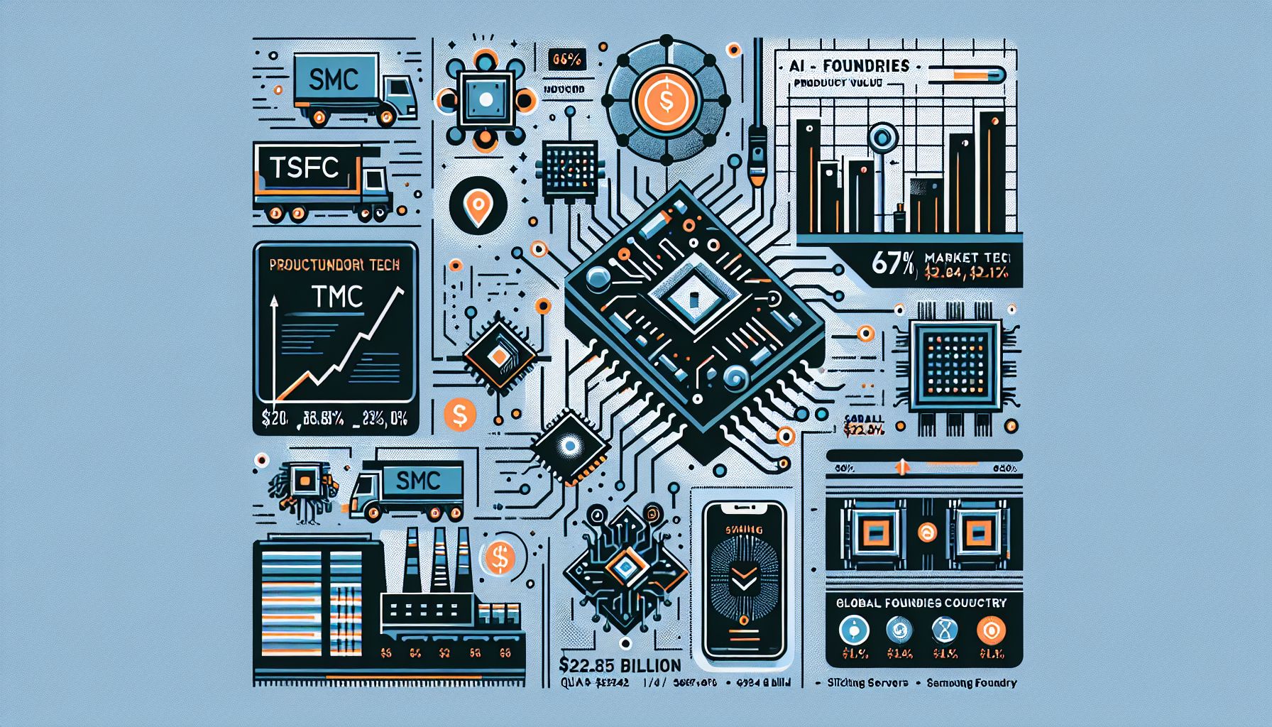 tsmc's dominance: advanced processes fuel foundry surge