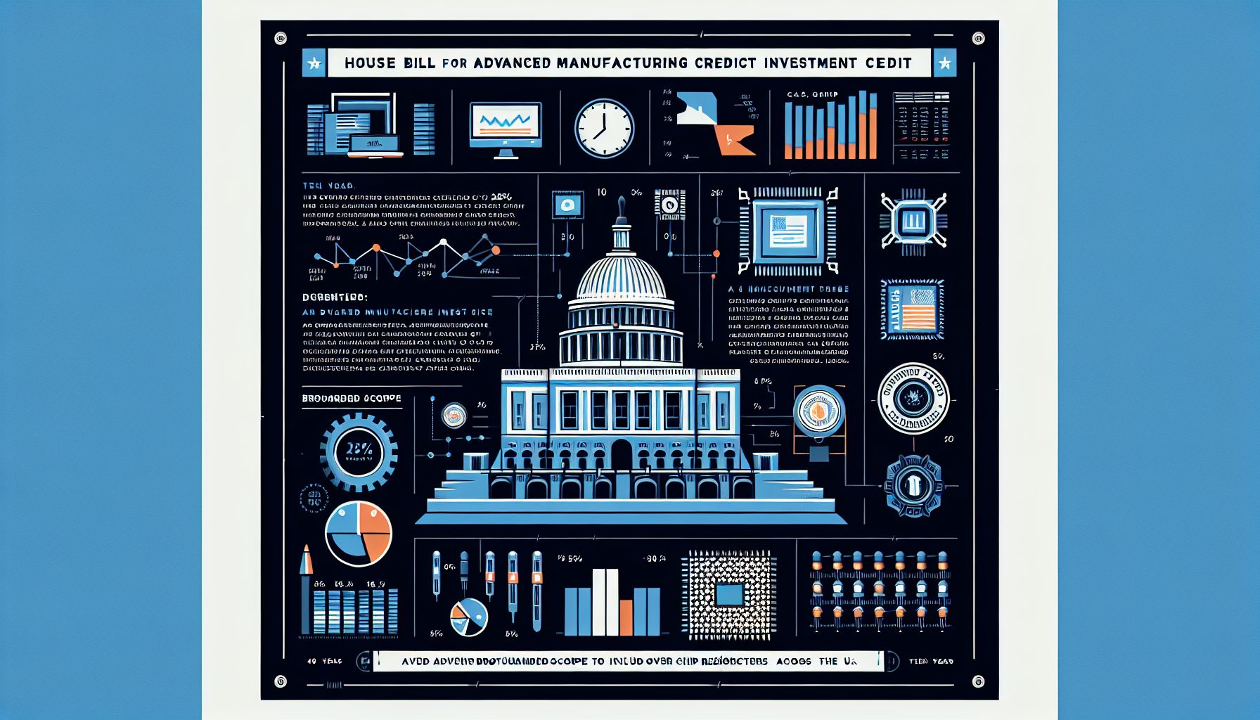 house bill aims to boost us chip manufacturing with tax credit increase