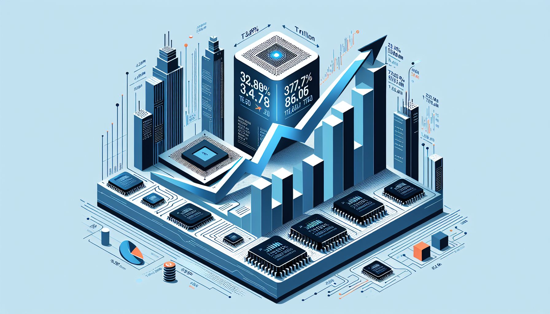 tsmc surges: semiconductor demand propels 33.89% revenue growth in 2024