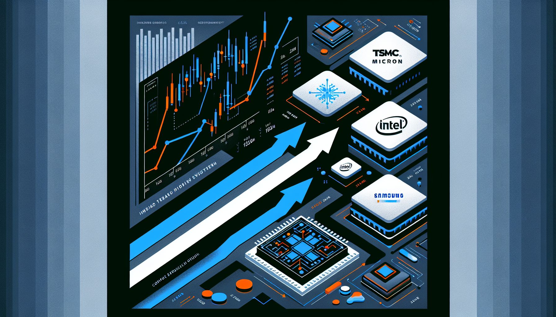 chip giants diverge: tsmc and micron invest big, intel and samsung pull back