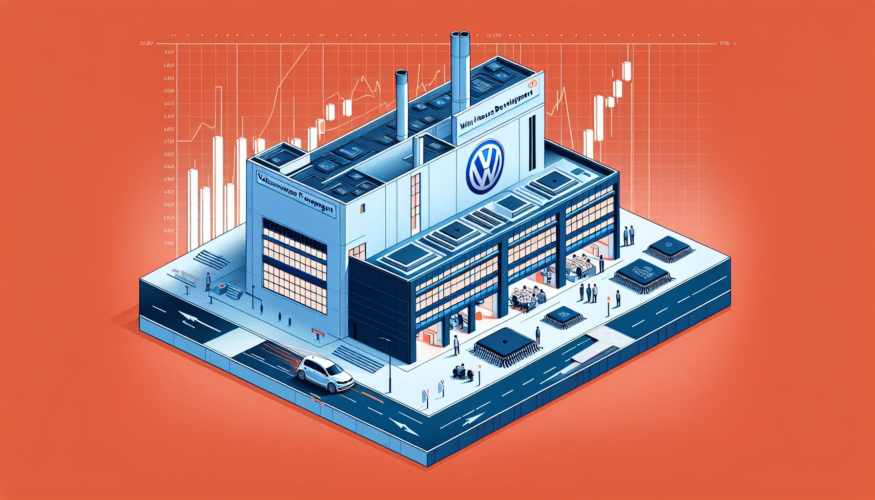 Volkswagen builds its own chips as global shortage hits car production